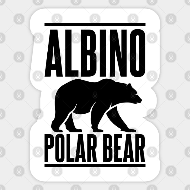 Albino Polar Bear Sticker by Meta Cortex